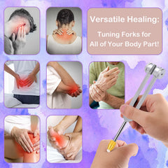 Unimore tuning forks 384 Hz Yang supports energy and clarity