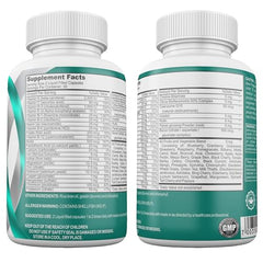 Universal Body Labs liquid-force multivitamin label highlighting 29 nutrients for post-bariatric support.