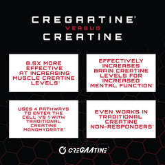Unmatched CreGAAtine scoop with powder for easy daily dosing.