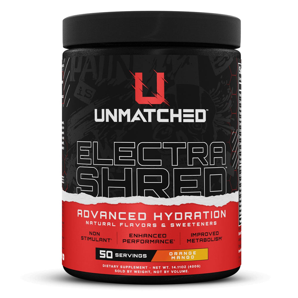 Unmatched Electrashred bottle pour for quick hydration on the go.