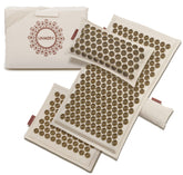 UNMERA acupressure mat camellia spikes provide back support and daily relaxation.