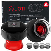 UOTT Original cupping kit front view for targeted muscle relief and home use