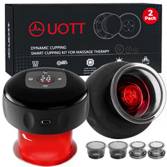 UOTT Original cupping kit front view for targeted muscle relief and home use