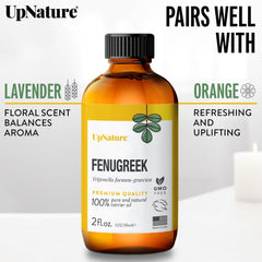 UpNature Fenugreek Oil diffuser use demonstrates aromatic addition to spaces.