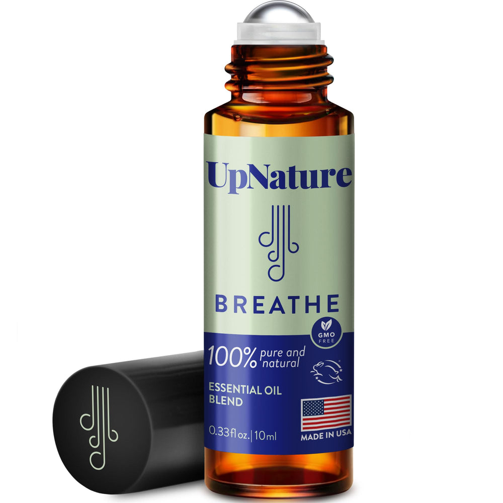 UpNature Breathe Roll-On: aplicación fácil para apoyo respiratorio diario y sensación refrescante