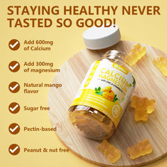 UPNEUTRI mango flavor gummies showing sugar-free formula and natural sweetness