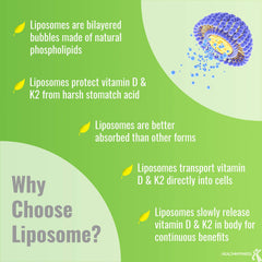 UpNourish liposomal D3 K2 MK-7 dosing spoon image emphasizes easy daily supplementation.
