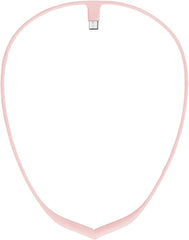 Upright Magnetic Necklace Pink front view; compatible with GO S and GO 2 for discreet posture support.