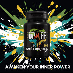 UpSniff Salts pocket-size container ready for on-the-go boosts.