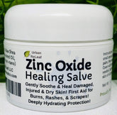 Urban ReLeaf Zinc Oxide Salve jar for soothing dry skin