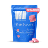 URVI Brain Gummies bottle view for daily use