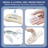 Urwalk capas ajustables talón medial personaliza elevación y distribución de presión