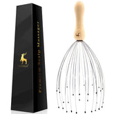 USAGA masajeador de cabeza con 32 dedos, para relax diario.