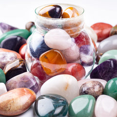 UU UNIHOM green aventurine crystals for decorative accents and positive vibes