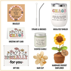 Uwingess lavender candle releasing a calming scent for relaxation.