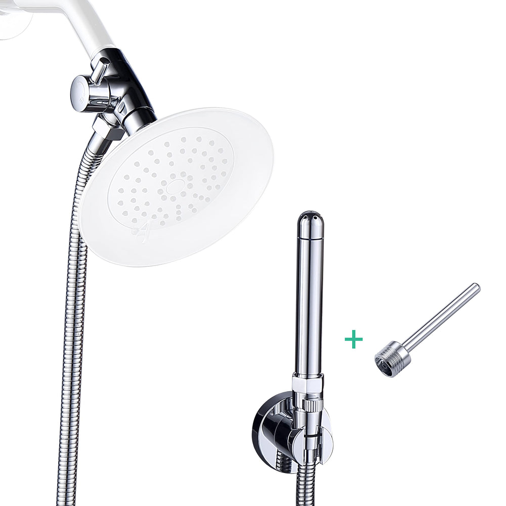 V-Frankness shower enema system with 100-inch hose for flexible personal cleaning.