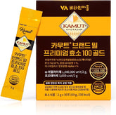 VA Vitamin Village Kamut enzyme stick front view, convenient daily protein boost.