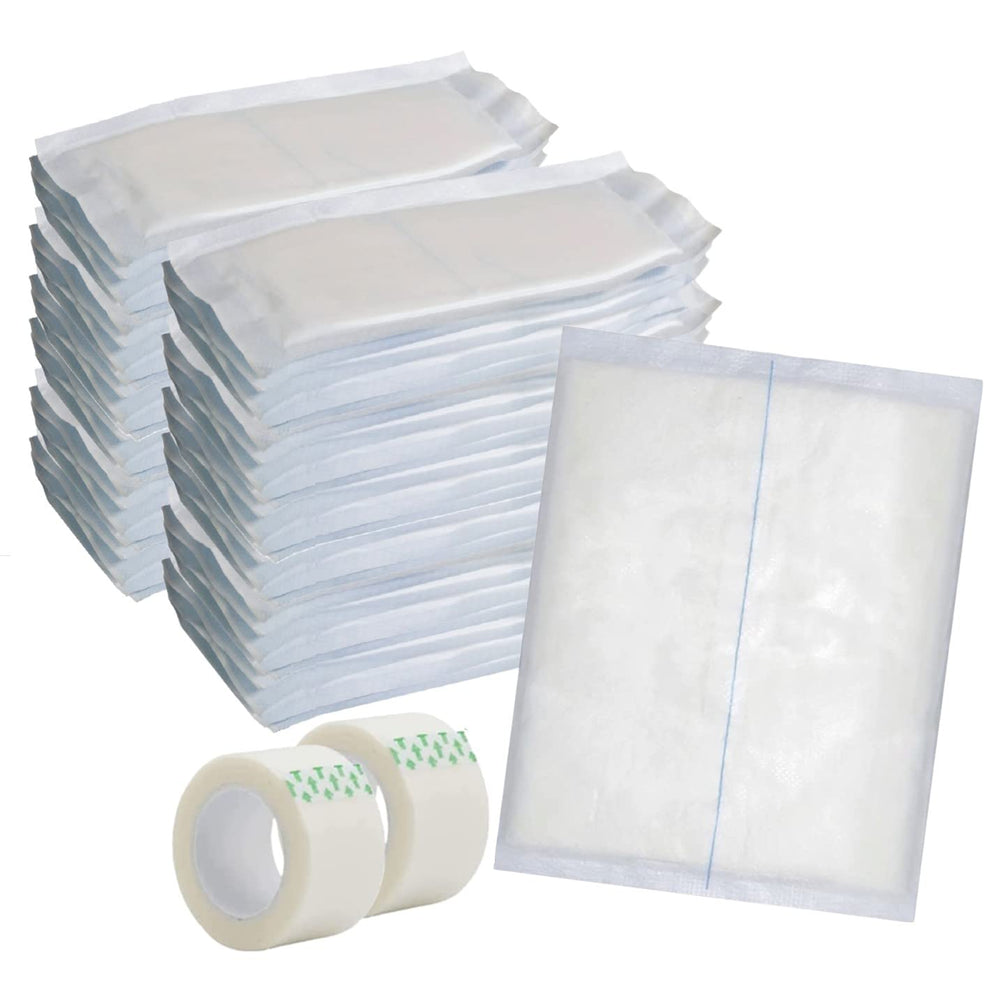 Vakly ABD Combine abdominal pad 8x10 in a sealed box for quick, sterile access.