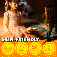 VAL Magnesium Cream for Kids chamomile scent creates a soothing bedtime atmosphere.