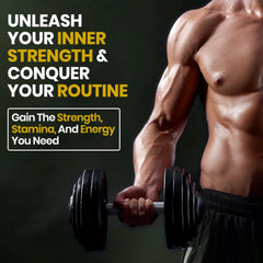 VALKNORX ingredients panel close-up with Tongkat Ali and Tribulus for performance.