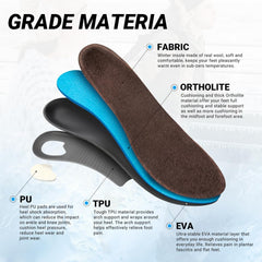 VALSOLE deep heel cup distributes pressure for balanced posture.
