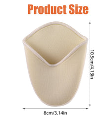 Two-pack toe pads offer extended wear and savings for daily practice.