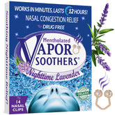 Vapor Soothers nighttime lavender nasal dilators 14-count for easier breathing at night