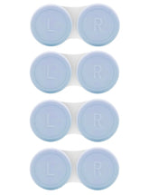 Estuche Vastsoon doble para lentes de contacto, repuesto práctico.