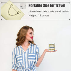 Kit Vastsoon aplicador de lentes de contacto compacto para colocación fácil.