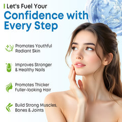 Vazatisi blueberry gummies on spoon for daily hair and nails