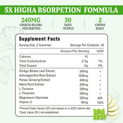 Close-up of Vazatisi gummies showing texture and Apple flavor for convenience