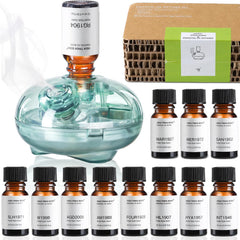 VEDA TINDA SCENT waterless diffuser shown in a modern living space