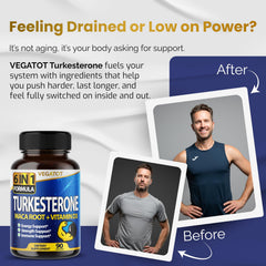 VEGATOT Ajuga Turkestanica blend boosts herbal potency