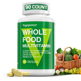 VEGEPOWER vegan multivitamin bottle front shows the product for daily nutrition
