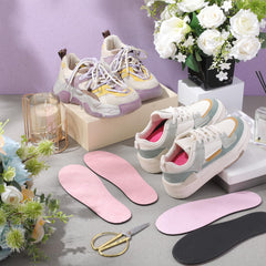 Velmitten Pink Series soft polyester EVA insole delivers comfortable, breathable wear.