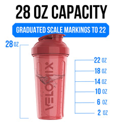 Velomix 6-pack assorted colors for easy gym identification.