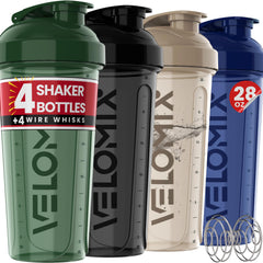 Velomix Forest Edge 28oz shaker cup for smooth protein shakes on the go