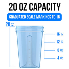 VELOMIX stackable pastel shaker bottles save space in gym bag