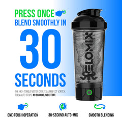 VELOMIX USB-C rechargeable shaker enables wireless top-up between workouts