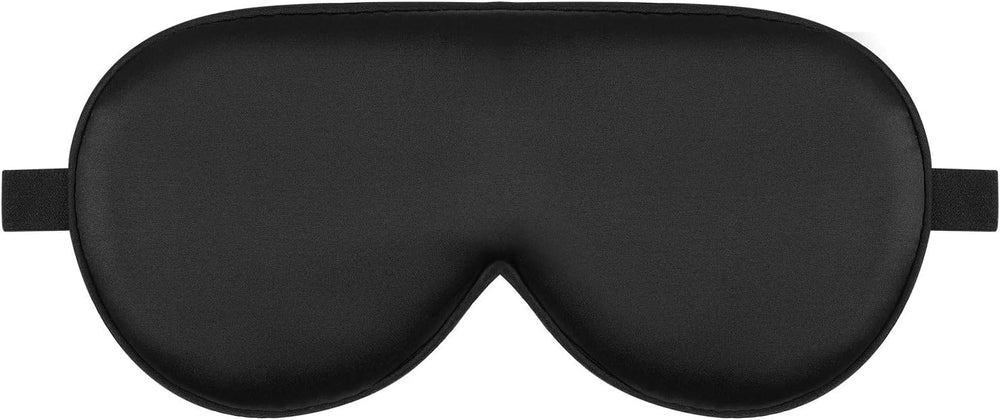 VENMATE real silk sleep mask close-up showcasing breathable Mulberry silk comfort