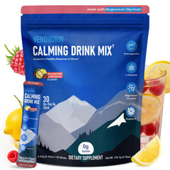 Venquorin Super Cortisol Calm powder packets dissolve instantly for on-the-go relaxation
