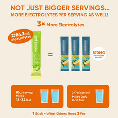 Venture Pal sugar-free electrolyte sticks on front pack for travel hydration.