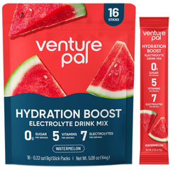 Venture Pal Sugar Free Electrolyte Packets on-the-go hydration after workouts.