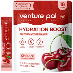 Venture Pal sugar free electrolyte packets bottle dispense for daily hydration