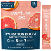 Venture Pal sugar-free electrolyte packets on the go for quick hydration