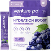 Venture Pal sugar-free electrolyte powder stick close-up for clean daily hydration.