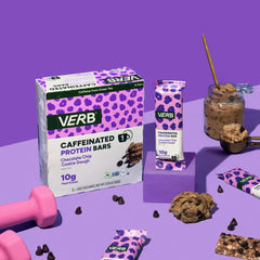 Verb Energy Bar soft chewy texture close-up conveys indulgent taste for a satisfying snack