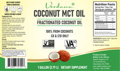 Verdana Coconut MCT Oil for oil-pulling supports fresh breath and gum care