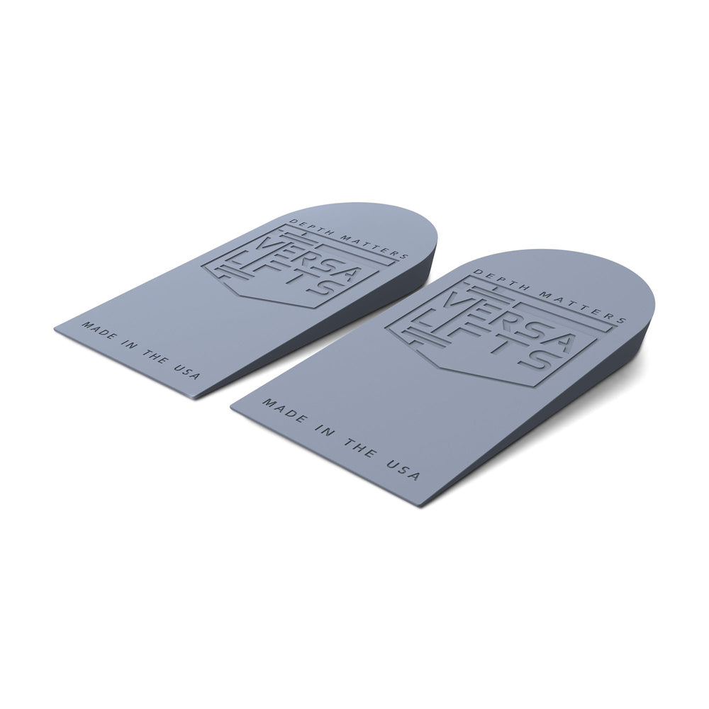 VersaLifts Strength Heel Lift Inserts front view improves lift stability during workouts