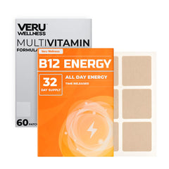 Veru Wellness bariatric patch packaging, convenient post-surgery vitamin option.